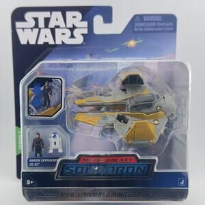 Star Wars Anakin Skywalker’s Jedi Interceptor Micro Galaxy Squadron #0057